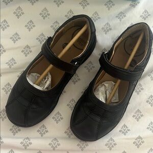Stride Rite Claire Black Mary Jane Shoes size 2.5 Extra Wide